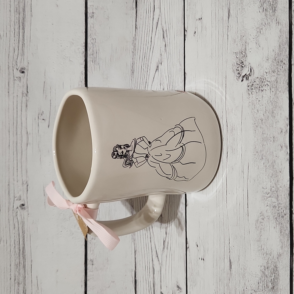 NWT Rae Dunn "Love Story" Princess Belle Mug - Picture 2 of 6